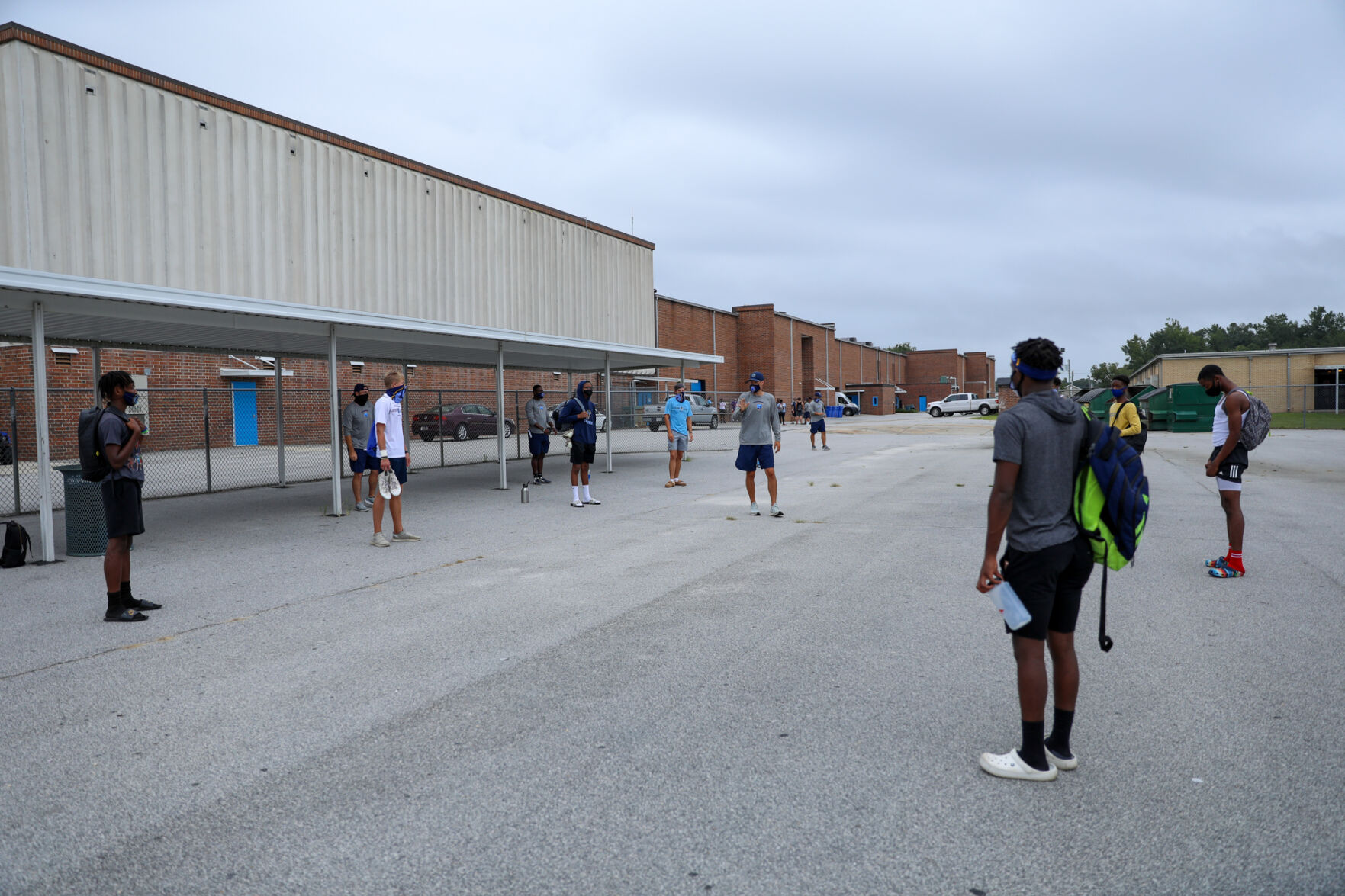 South Florence football workouts, August 3, 2020